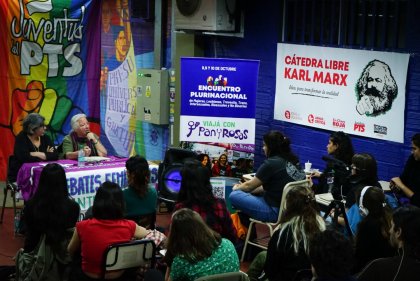 Cátedra libre Karl Marx: los desafíos del movimiento de mujeres y disidencias