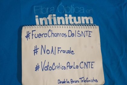 Telefonistas saludamos la lucha de la CNTE y de maestros democráticos contra la burocracia del SNTE