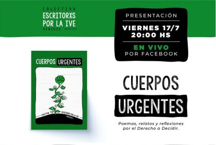 Presentan libro de escritorxs mendocinxs por la Interrupción Voluntaria del Embarazo