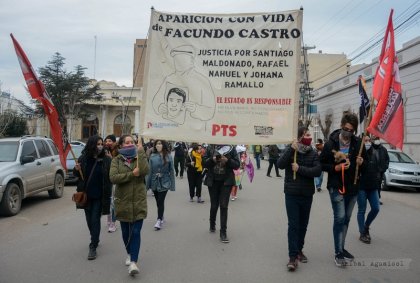 Chubut: Trelew marchó por la aparición con vida de Facundo Castro