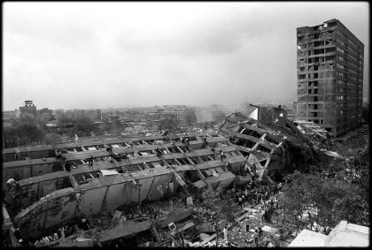 El sismo que sacudió la Ciudad de México en 1985