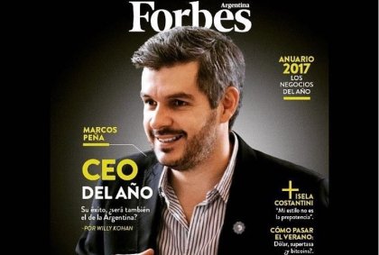 Argentina S. A.: Marcos Peña, CEO del año según la revista Forbes