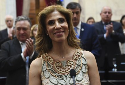 Claudia Ledesma quedó a cargo de la Presidencia 