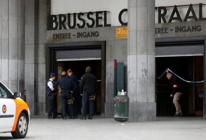 Disparos y explosión en la estación central de Bruselas