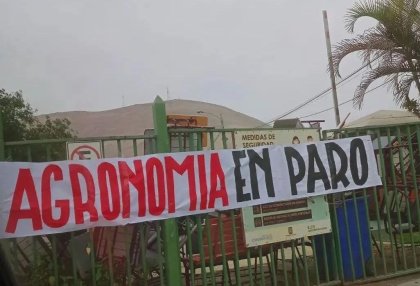 ¡A rodear de solidaridad el paro de agronomía!