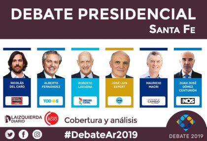 Todo lo que tenés que saber del primer #DebateAr2019 en Santa Fe