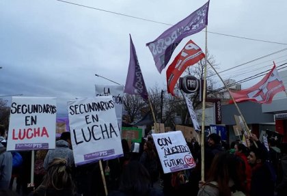 Pan y Rosas y la Izquierda al Frente alzaron sus voces junto a miles de estudiantes en San Rafael