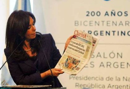 Una última riña entre el gobierno y Clarín