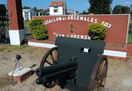 Tras un sospechoso robo, cierran el Batallón de Arsenales 603