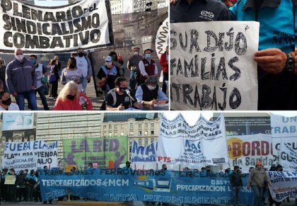 Se reúnen sectores en lucha, el Plenario Sindical Combativo y sectores antiburocráticos