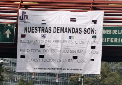 Académicos de la UPN votan paro: en defensa de la educación pública y gratuita