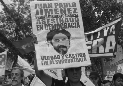 Nuevas acciones de la campaña Verdad y Castigo a casi dos años del asesinato de Juan Pablo Jiménez