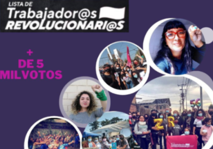 Lista Trabajadores Revolucionarios D12: Más de 5.000 votos de trabajadores/as, mujeres y jóvenes