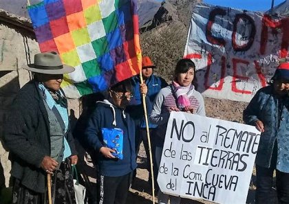 Tilcara: represión del Gobierno a los pueblos originarios a pedido de terratenientes 