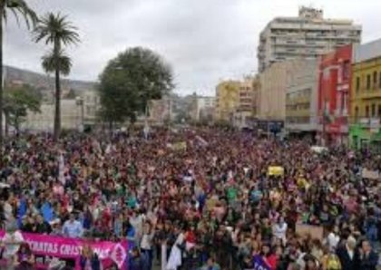  8M Valpo llama a huelga general feminista con paro efectivo y marchas centrales 