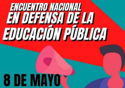 Docentes de básica nos sumamos el 8M al Encuentro en defensa de la educación