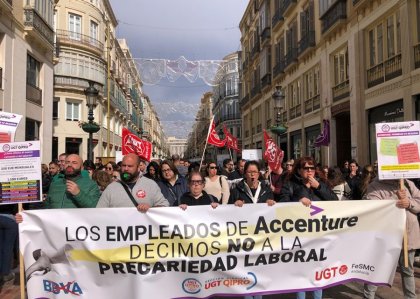 9.000 trabajadores de Tecnilógica Accenture en huelga por una subida salarial congelada con beneficios récord