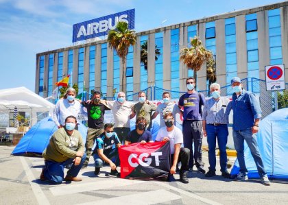 CGT Airbus: ¡La lucha es el único camino, ni cierre, ni venta, ni fusión de Puerto Real!