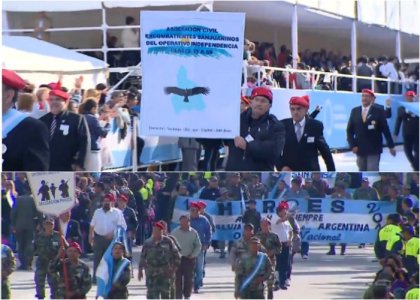 Bicentenario en Tucumán: genocidas marcharon en el desfile de la impunidad