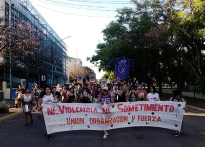 Importante marcha del 25N por las calles de la capital rionegrina