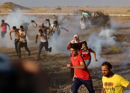 Israel atacó una movilización en Gaza a los tiros mientras Egipto cerró el paso de Rafah