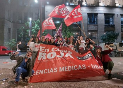 Elecciones UBA: El Frente de Izquierda Unidad es la tercera fuerza en FMED. 