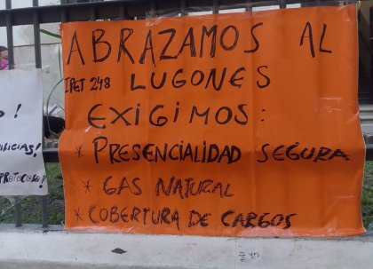 Denuncian que el Lugones de Córdoba no tiene las condiciones para el cursado