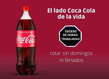 El lado Coca Cola de la vida: rotar sin domingos ni feriados 