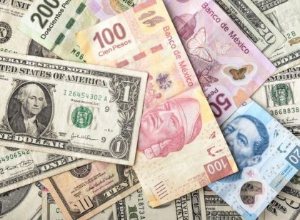 Devaluación histórica del peso mexicano durante primer trimestre de 2020 