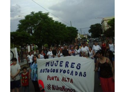 Punta Alta, basta de femicidios