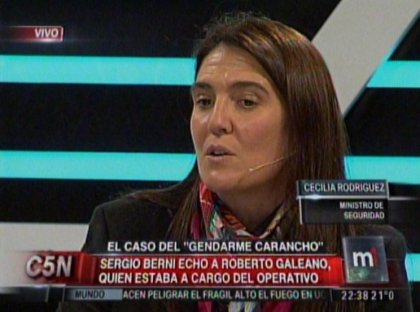 Crisis en la Gendarmería: apareció la ministra de Seguridad