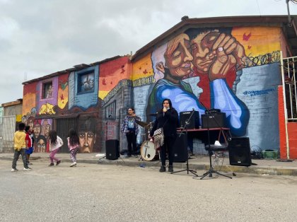 Inauguran mural por la libertad de los presos políticos 