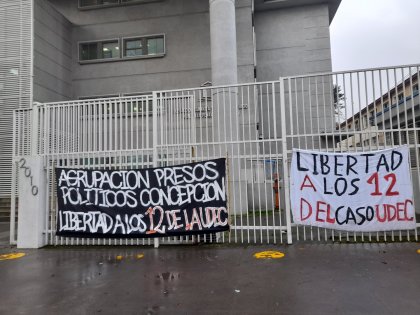  Juzgado de garantía otorga libertad vigilada a tres presos politicos de la revuelta en Concepción