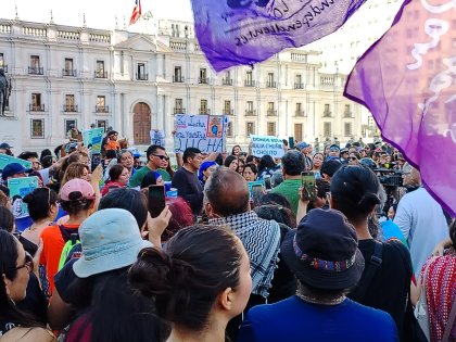 En todo el país se escuchó el grito: "¿Dónde está Julia Chuñil?"