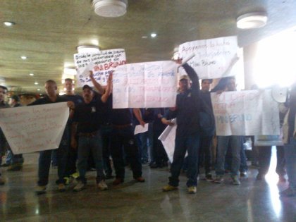 Venezuela: crónica de una jornada de lucha con los trabajadores de la empresa Mini Bruno