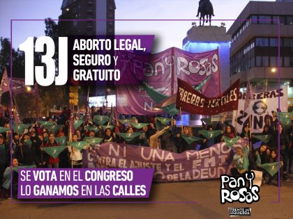 Pan y Rosas presenta proyecto de asueto en la UNCo por el aborto legal