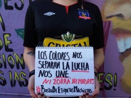 "¡Que se escuché con fuerza! Por un clásico sin etiquetas machistas ¡Ni zorras ni madres!"