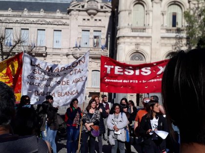 Bahía Blanca: Primer paso hacia la coordinación contra la reforma en técnica.