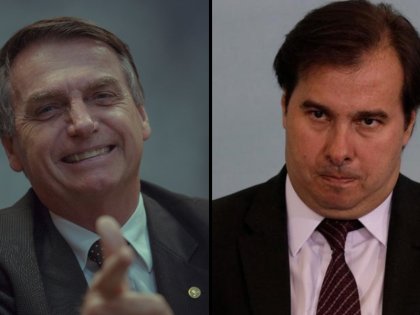 Bolsonaro considera mantener al golpista corrupto Rodrigo Maia en la presidencia de Diputados