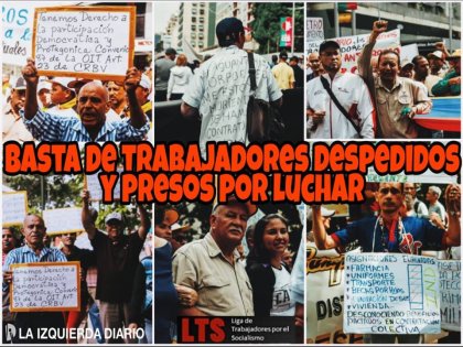 Redoblemos esfuerzos por una gran campaña contra los despidos y los trabajadores presos por luchar