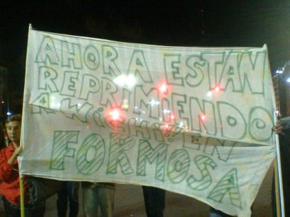 Formosa: nueva represión de Insfrán a la comunidad wichi