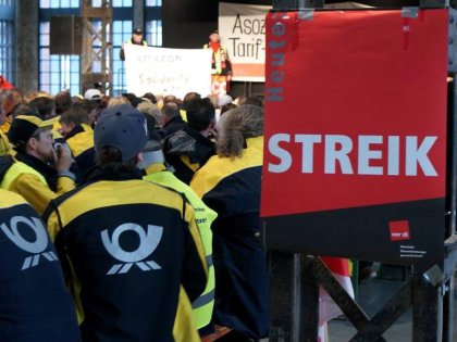 Huelga de trabajadores de Correos se suma a ola de conflictos laborales en Alemania