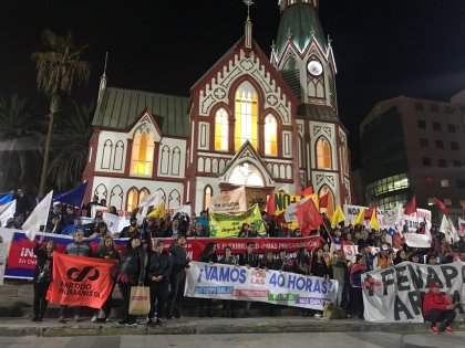 Arica: Jornada de protesta convoca a más de 300 personas