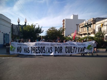 Trelew: movilización por la legalización de la marihuana