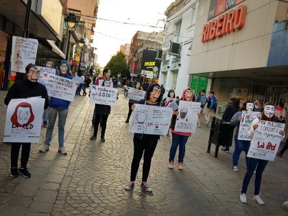 Red contra la precarización en Jujuy: "Por mi y por todos mis compas"