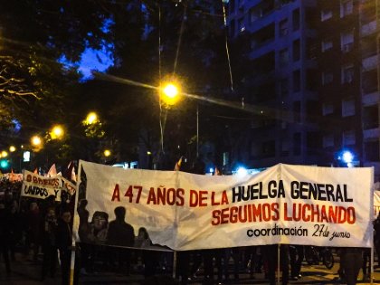 Una marcha masiva que reivindicó la memoria histórica y la lucha contra la represión y la impunidad