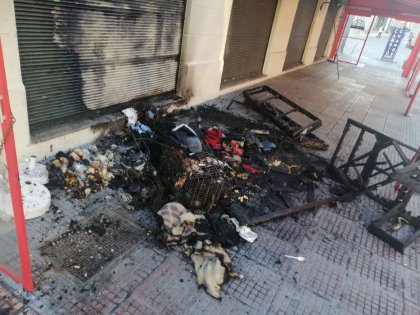 Bestial ataque contra persona en situación de calle en Ciudad Vieja