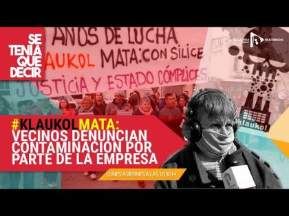 KLAUKOL MATA | Móvil con Susana Aranda, referenta de un barrio que lucha contra la contaminación - YouTube