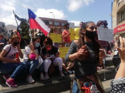 Antofagasta: Madre de secundario preso por luchar, exige su libertad y la de todos los presos políticos