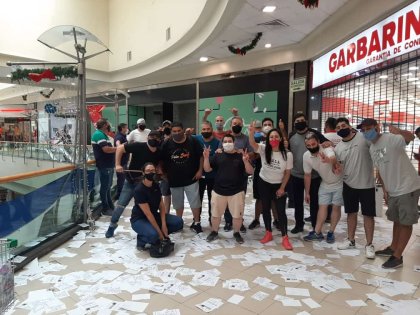 Garbarino despide a veinte trabajadores en la zona oeste bonaerense por protesta gremial